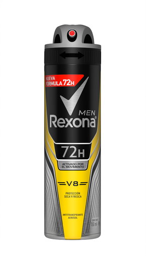 DESODORANTE REXONA MEN V8 AEROSOL 150ML