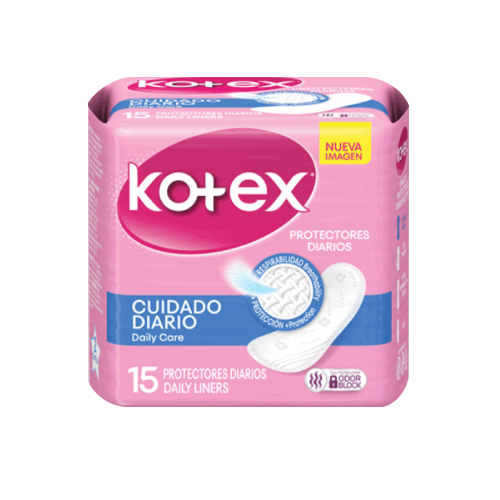 PROTEC KOTEX CUIDADO DIARIOx15 