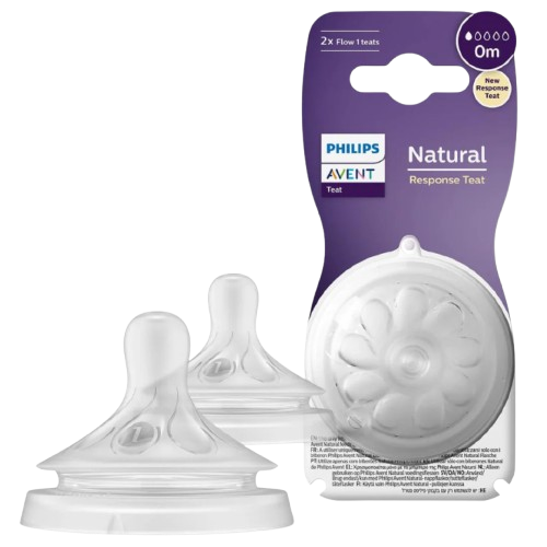 CHUPON AVENT FLUJO LENT NATURAL 2x1