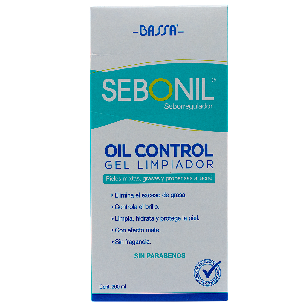 GEL BASSA SEBONIL LIMPIADOR FACx200ML