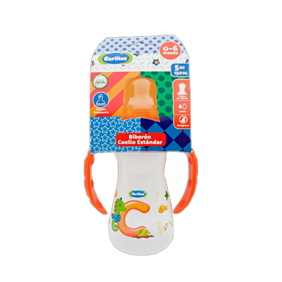 BIBERON CARLITOS 5 OZ ABC DOB-AGAR
