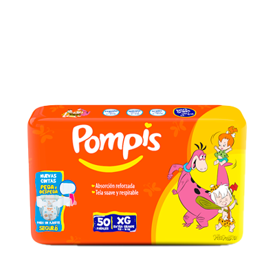 PAÑAL POMPIS ORIGINAL XGx50