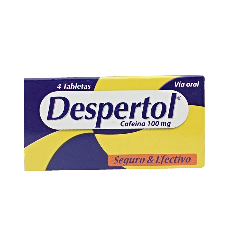 DESPERTOL TAB-RECx100MGx4