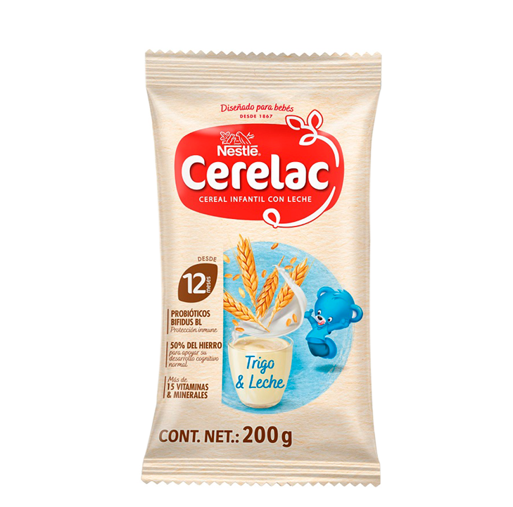 CEREAL CERELAC TRIGO-LECHE FDAx200GR