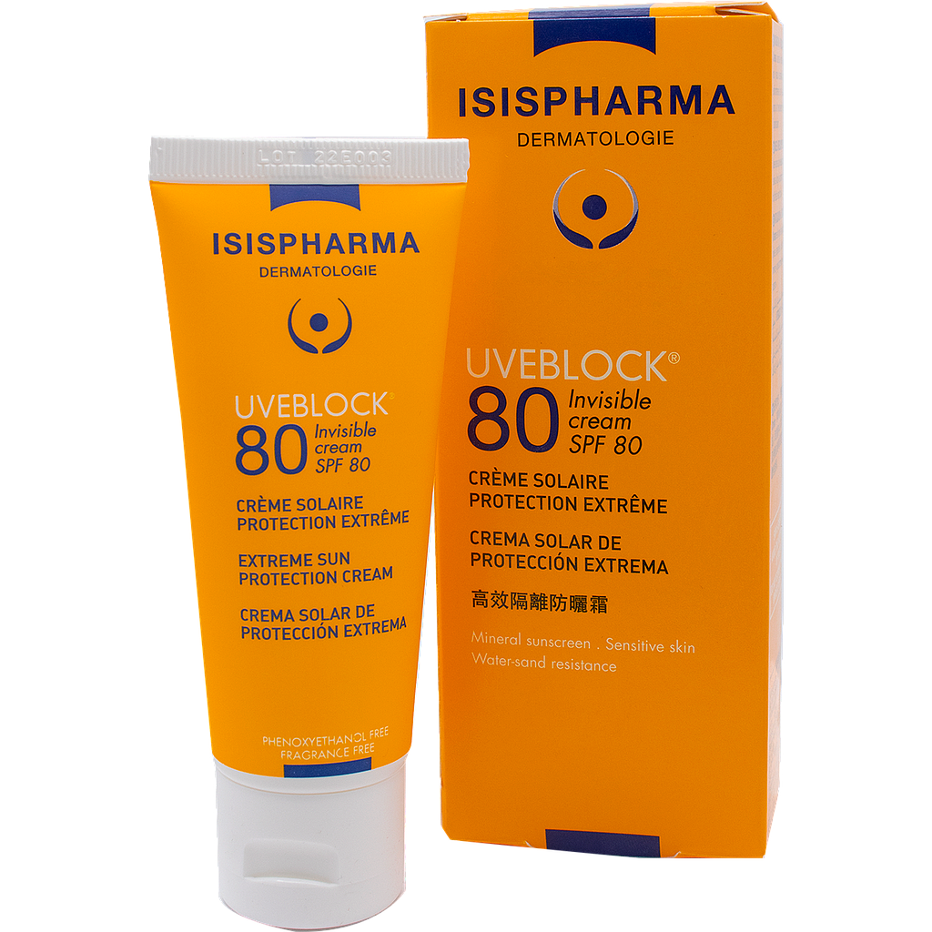 PROT-SOLAR UVEBLOCK SPF80 INVISIBLE-CREMAx40ML
