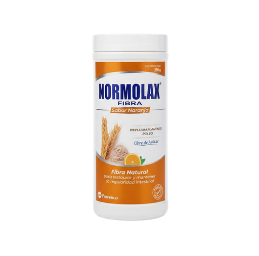 NORMOLAX-FIBRA NARANJA POLVO SUSPENSION ORAL 56180MG 250GR 