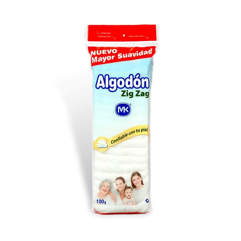 ALGODON MK ZIGZAG FDAx100GR