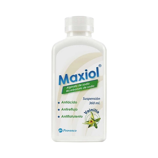MAXIOL VAINILLA SUSPENSION ORAL 125/137.5MG/5ML 360ML 