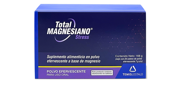 TOTAL MAGNESIANO STRES POLV-EFERVx168GRx24