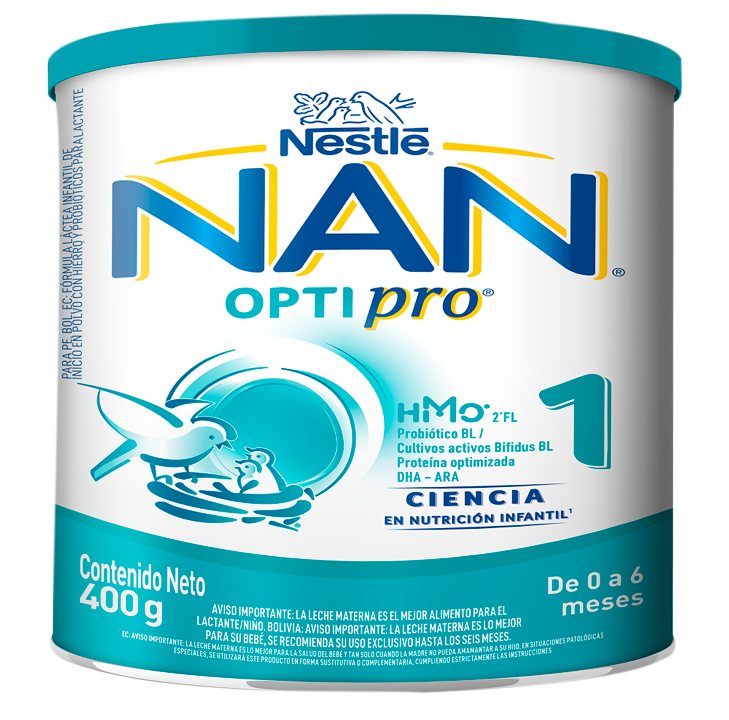 LECHE NAN OPTIPRO ET-1 LATAx400GR