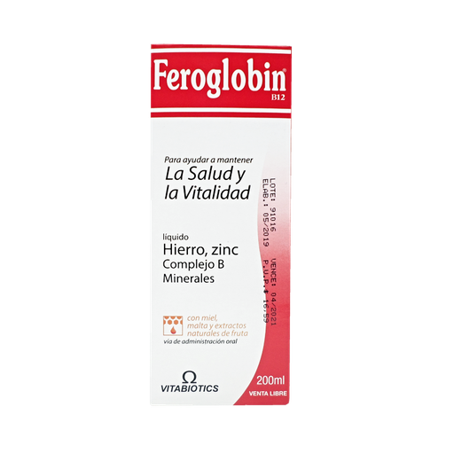 FEROGLOBIN B12 SOL-ORALx200ML 