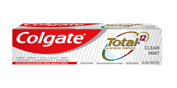 PASTA COLGATE TOTAL12 CLEAN MINTx150ML