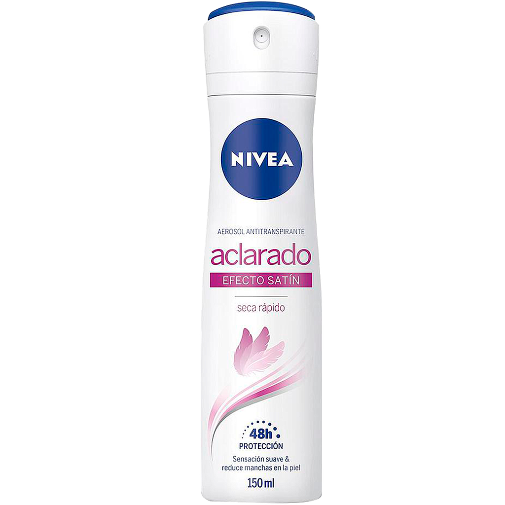 DESOD NIVEA ACLAR-NATURAL EFE-SATIN AERx150ML