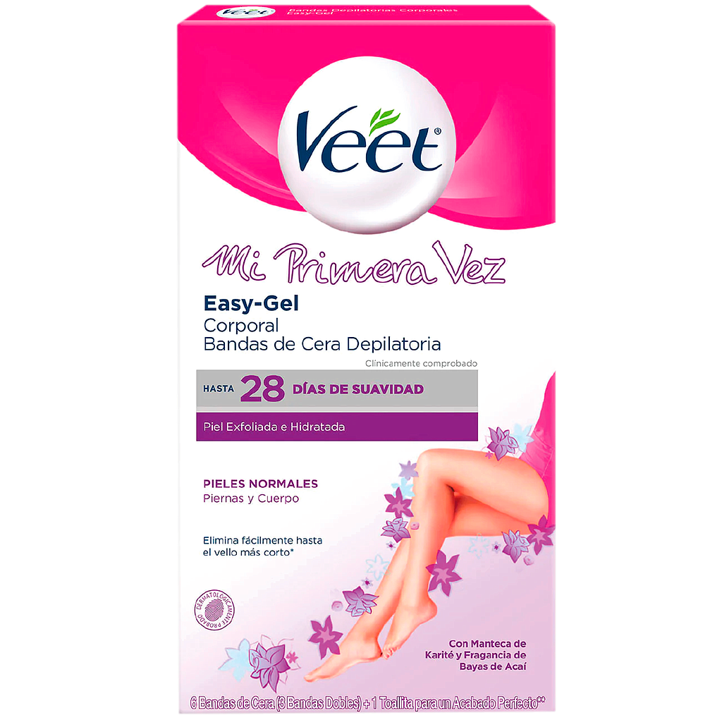 BANDA-DEPIL VEET MI PRIMER-VEZx3