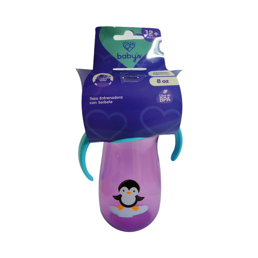 TAZA ENTRENADORA BABYS C-SORBETE 12+Mx8ONZ