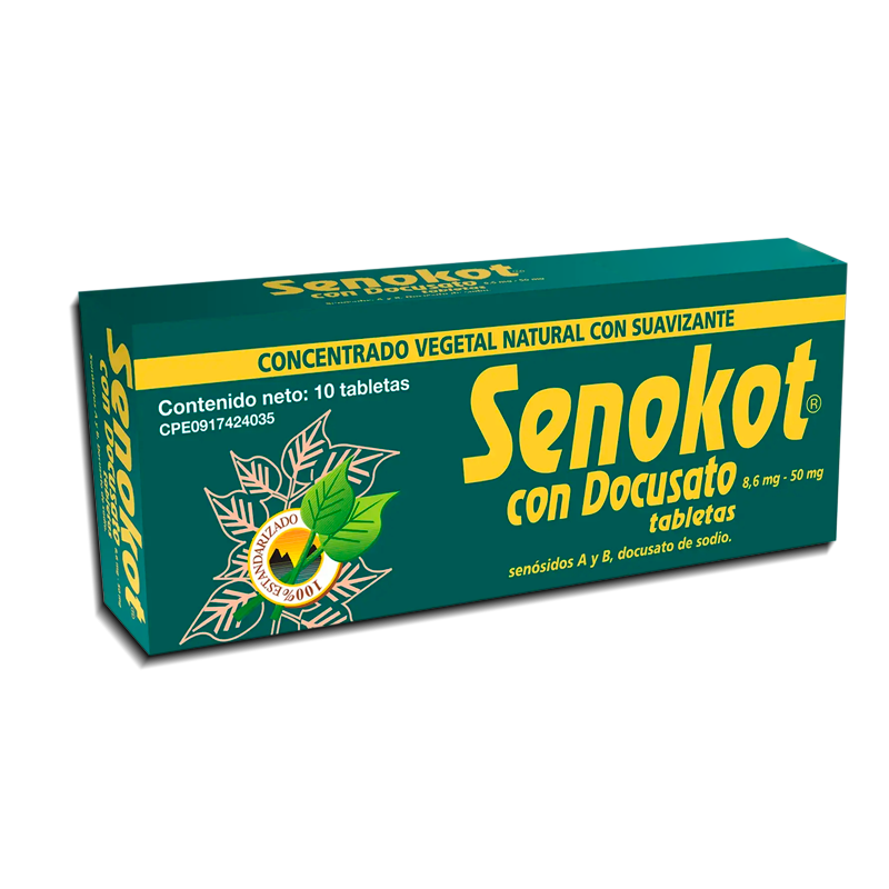 SENOKOT C-DOCUSATO TAB-RECx8.6/50MGx20