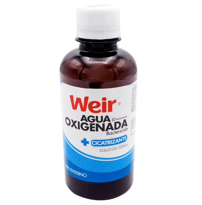 AGUA OXIGENADA 10VOL SOLx3%x250MLWEIR