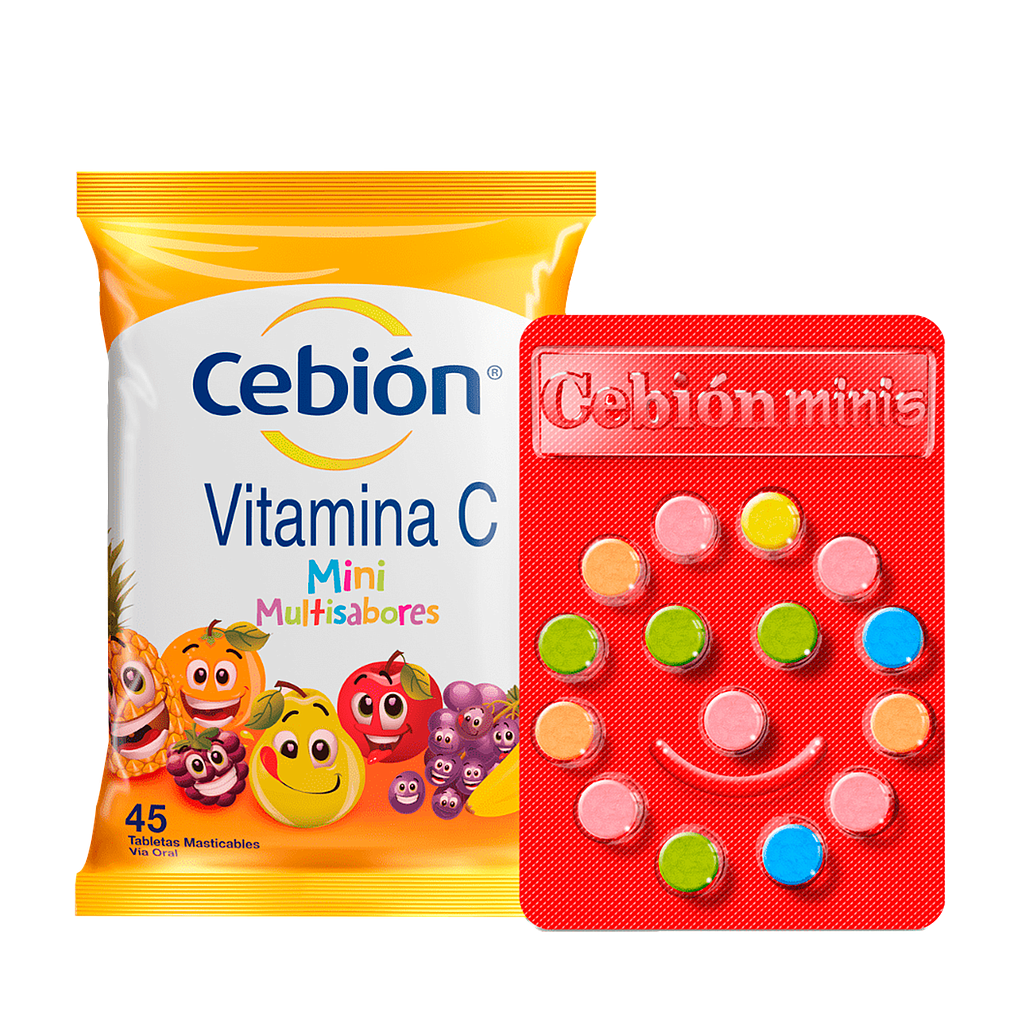 CEBION MINIS TAB-MASTx1000MGx10(45)