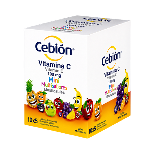 CEBION MINIS TABLETA MASTICABLE 1000MG