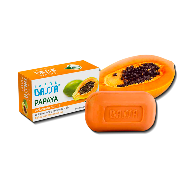 JABON BASSA PAPAYA BARRAx90GR