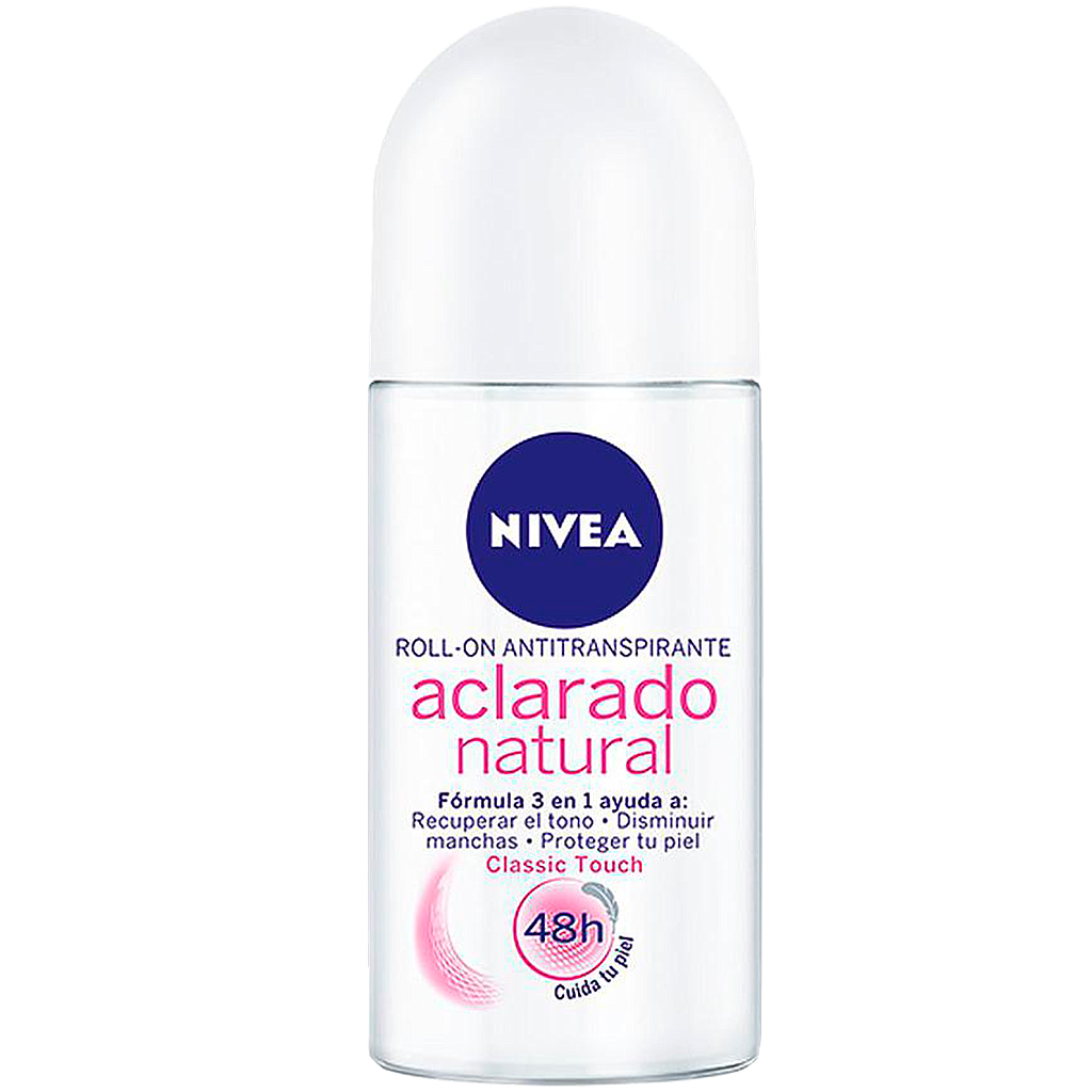 DESOD NIVEA TONO NATURAL CLASSIC TOUCH ROLLONx50ML