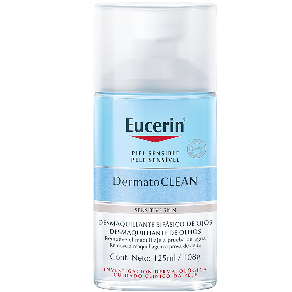 DESMAQ EUCERIN DERMATOCLEAN BIFASICO OJOSx125ML