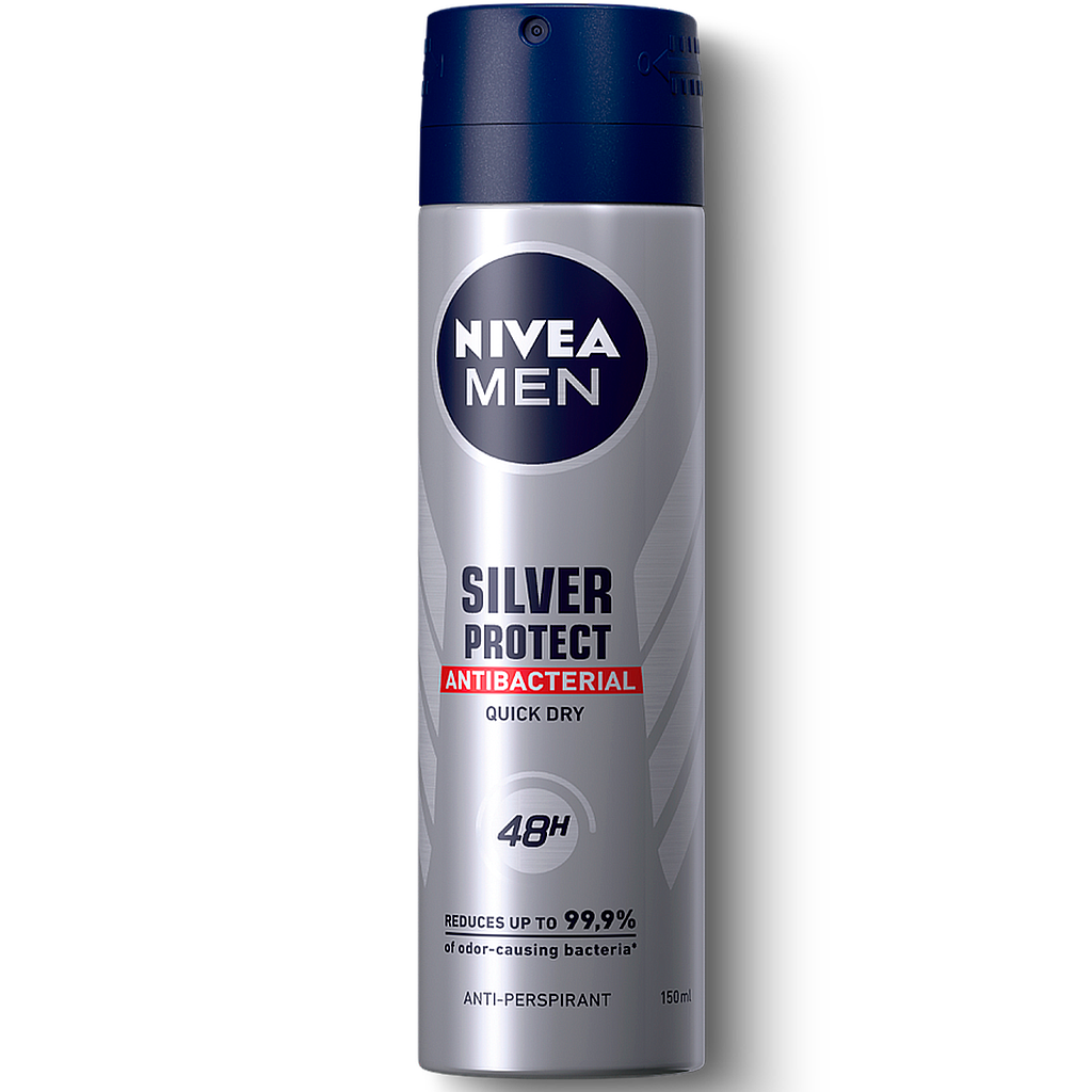 DESOD NIVEA MEN SILVER PROTECT AERx150ML