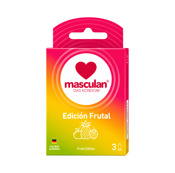 PRESERVATIVO MASCULAN FRUTTI EDITION CAJAx3