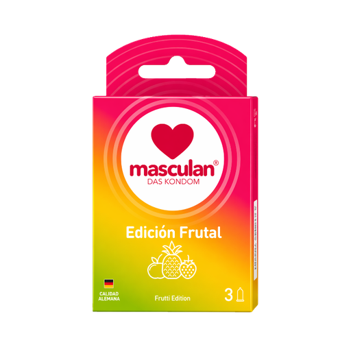 PRESERVATIVO MASCULAN FRUTTI EDITION CAJAx3