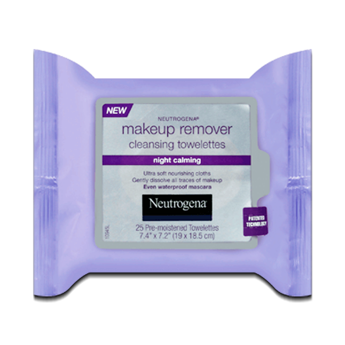 PAÑITOS DESMAQ NEUTROGENA NIGHT-CALM FLOWPACKx25