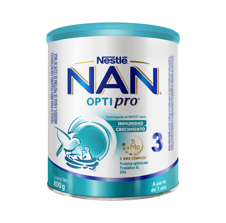 NAN OPTIPRO 3 LATA 800GR