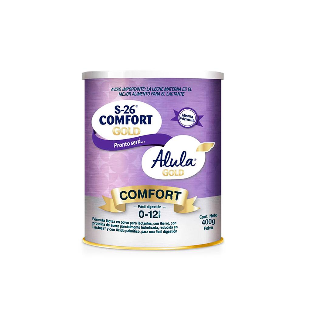 LECHE ALULA GOLD S-26 COMFORT LATAx400GR