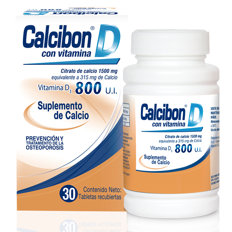 CALCIBON D TAB-RECx1500MG/800UIx30