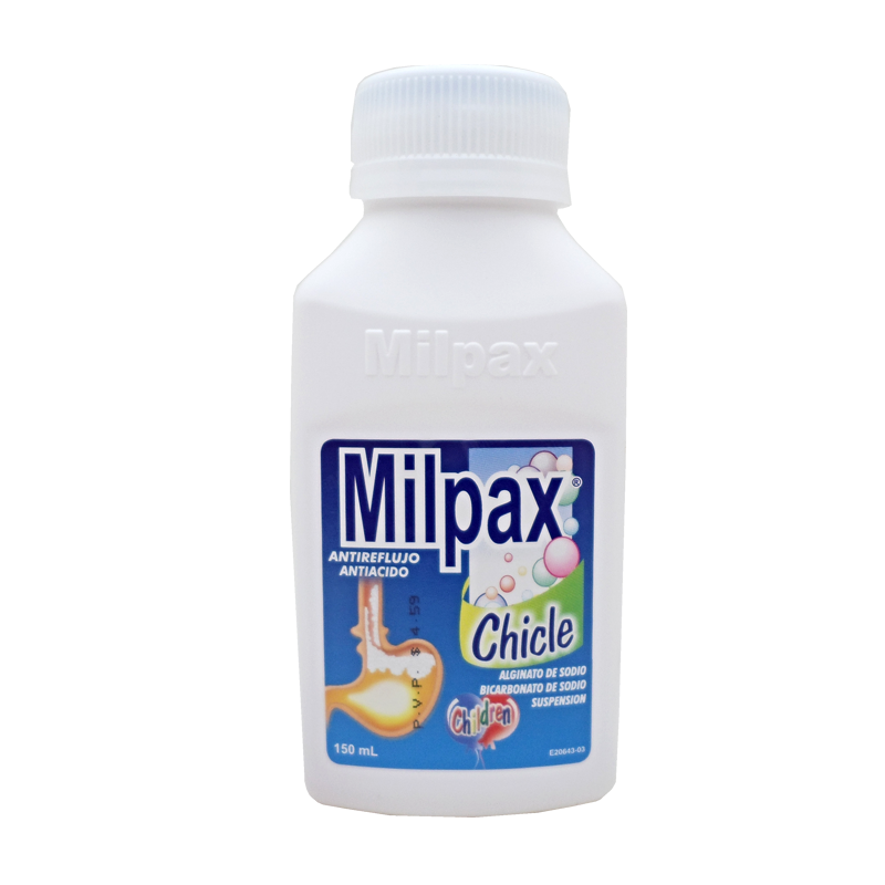 MILPAX CHICLE SUS-ORALx125/133.5MG/5MLx150ML