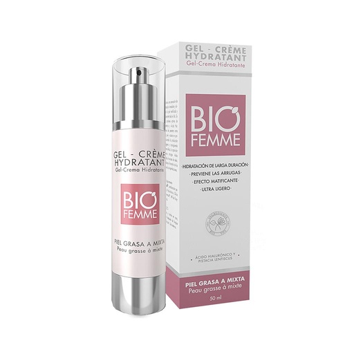 GEL-CREMA BIOFEMME HIDRATANTE P-GRASA-MIXTAx50ML 