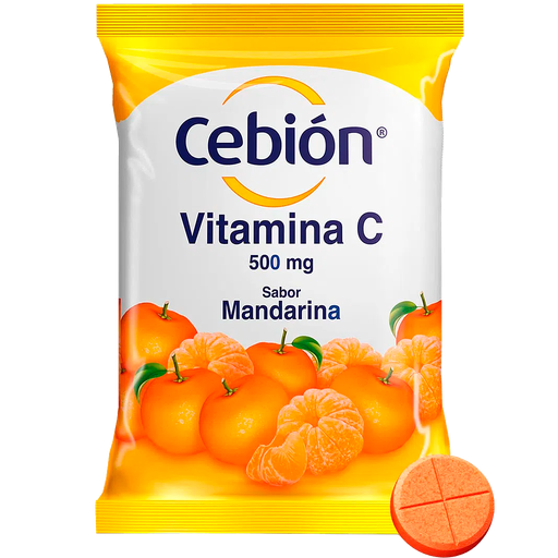 CEBION MANDA TABLETA MASTICABLE 500MG