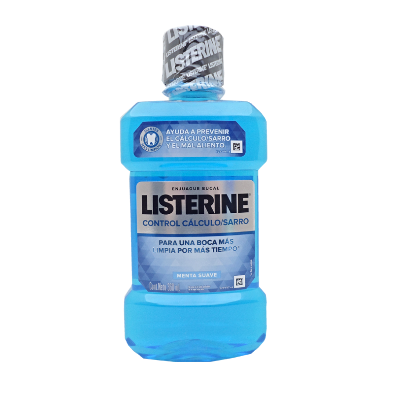 ENJUA-BUCAL LISTERINE CTRL-CALCULOx360ML