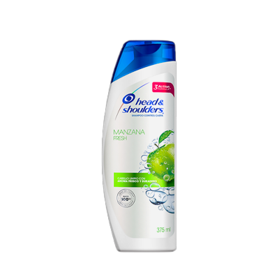 SHAMPOO HEAD&SH MANZANA FRESH 375ML 