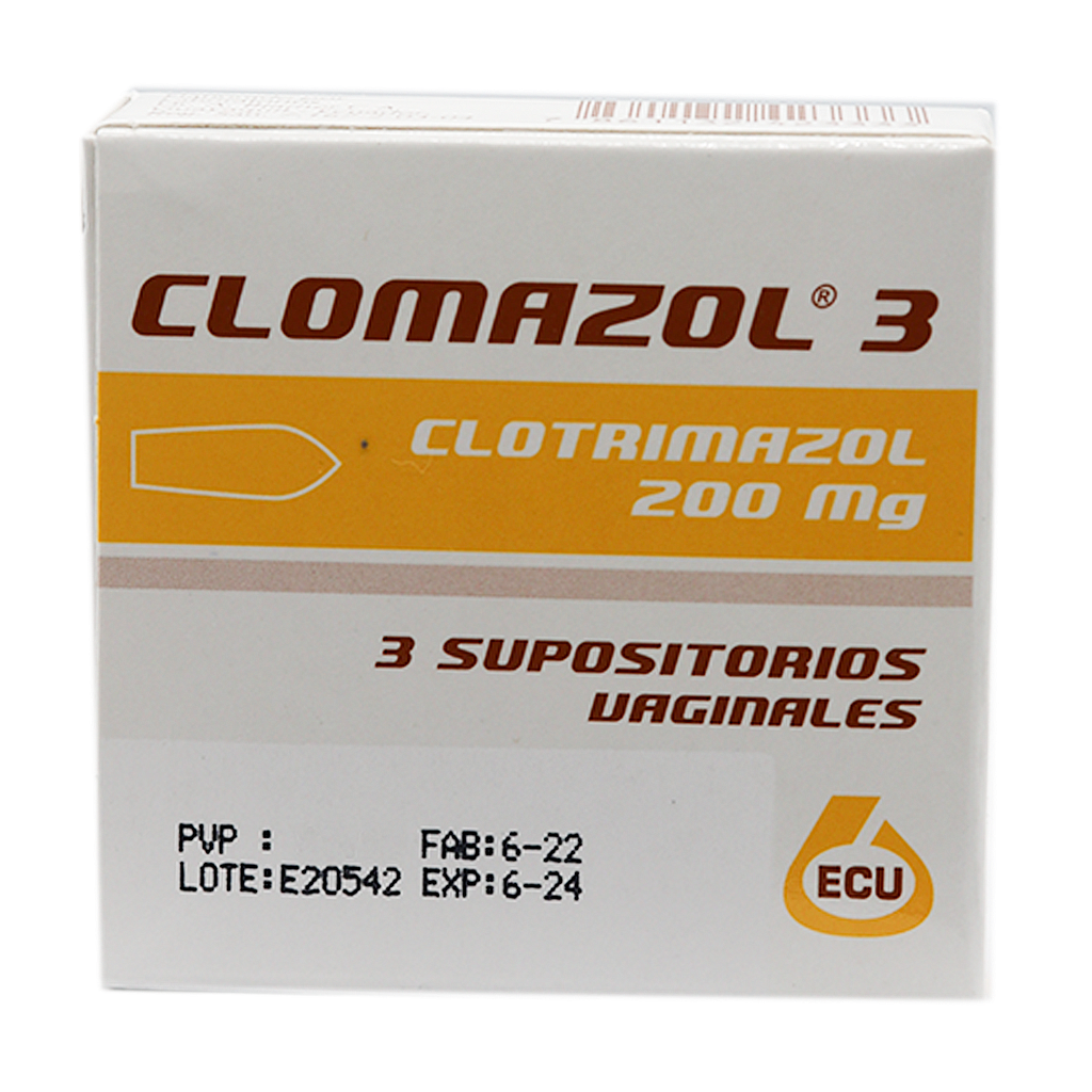 CLOMAZOL-3 OVUx200MGx3