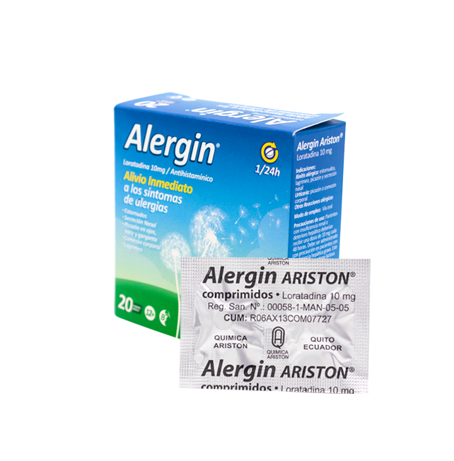 ALERGIN COMx10MGx20