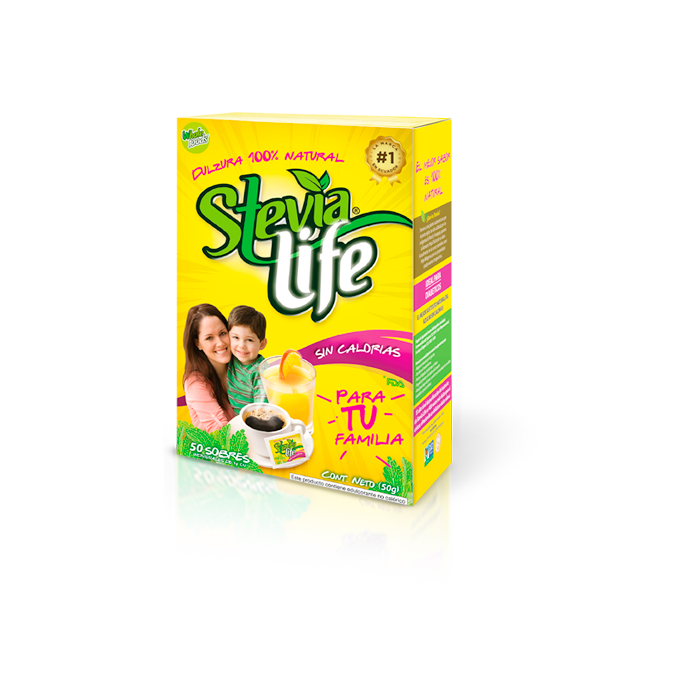 STEVIA LIFE POL-SOL-ORALx1000MGx50