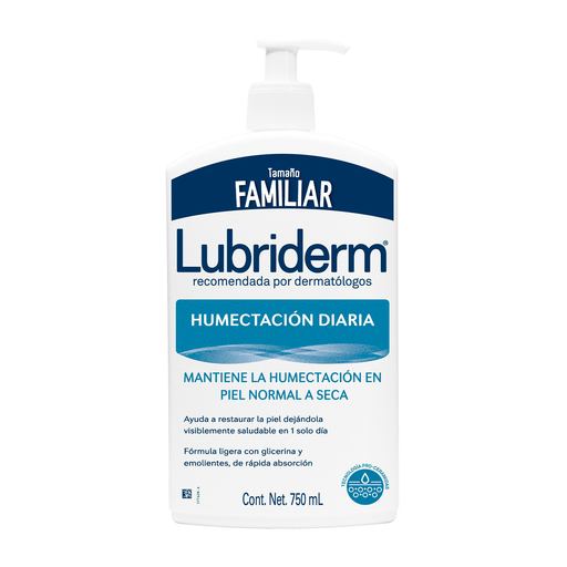 CREMA LUBRIDERM PIEL NORMAL EXT-HUM CORPx750ML 