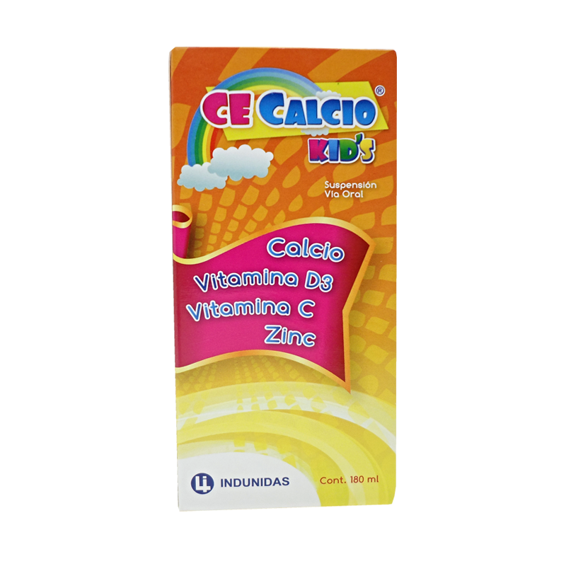 CE CALCIO KIDS SUS-ORALx750/0.002/30/20.5MG/5MLx180ML