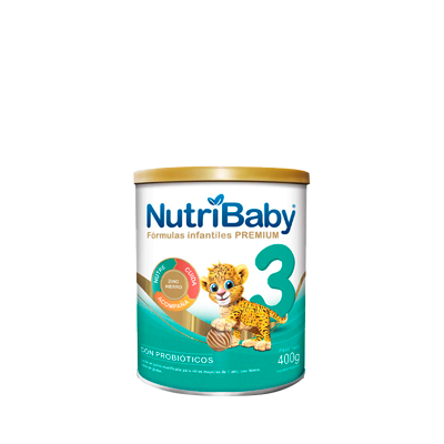 LECHE NUTRIBABY PREMIUM ETAPA 3 LATA 400GR