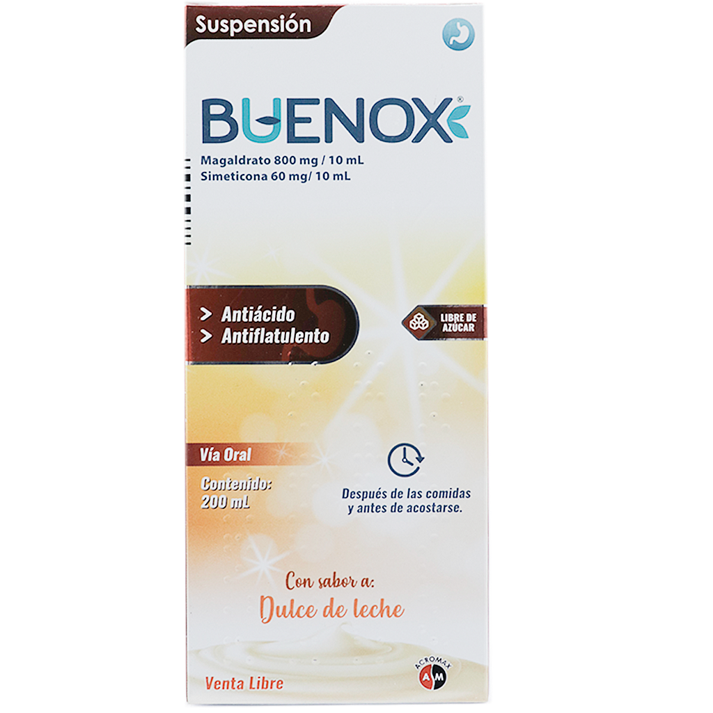 BUENOX SUS-ORALx800/60MGx200ML