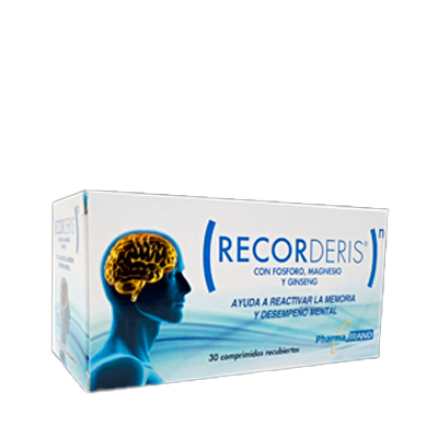 RECORDERIS COMPRIMIDO RECUBIERTO 43.29GR