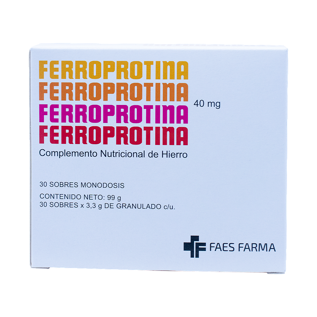 FERROPROTINA SOB-GRANx40MGx30
