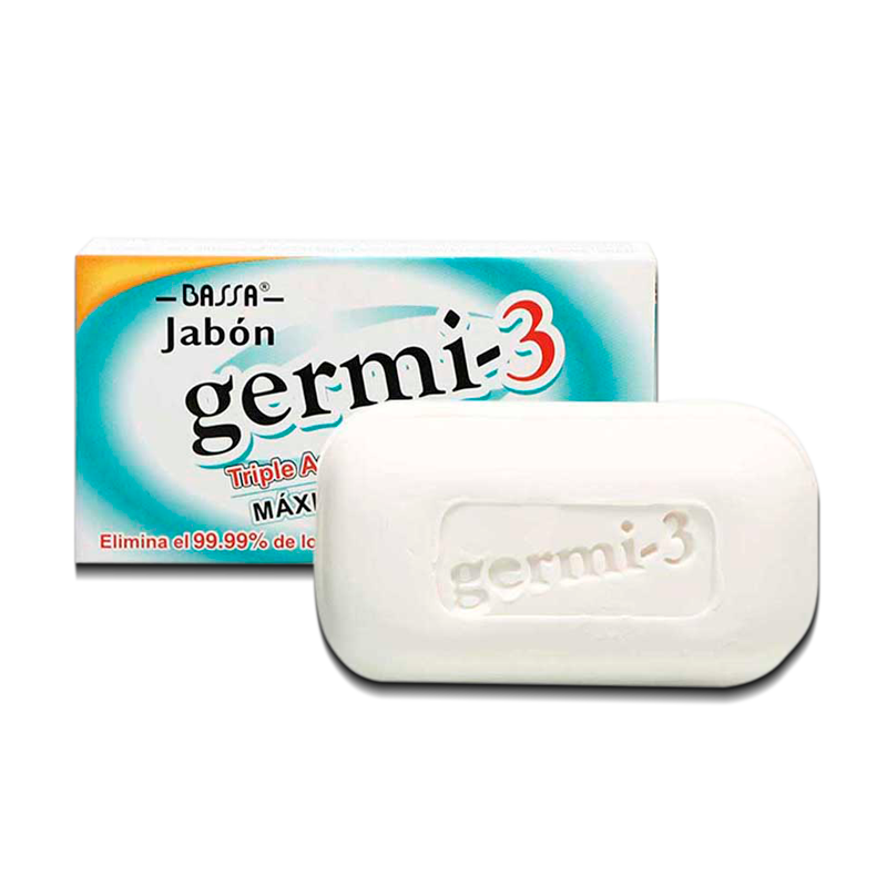 JABON BASSA GERMI-3 BARRAx90GR