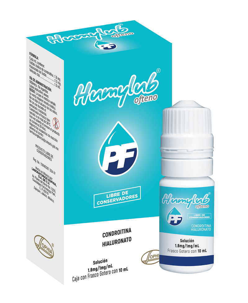HUMYLUB OFTENO PF SOL-OFTx0.1/0.18%x10ML