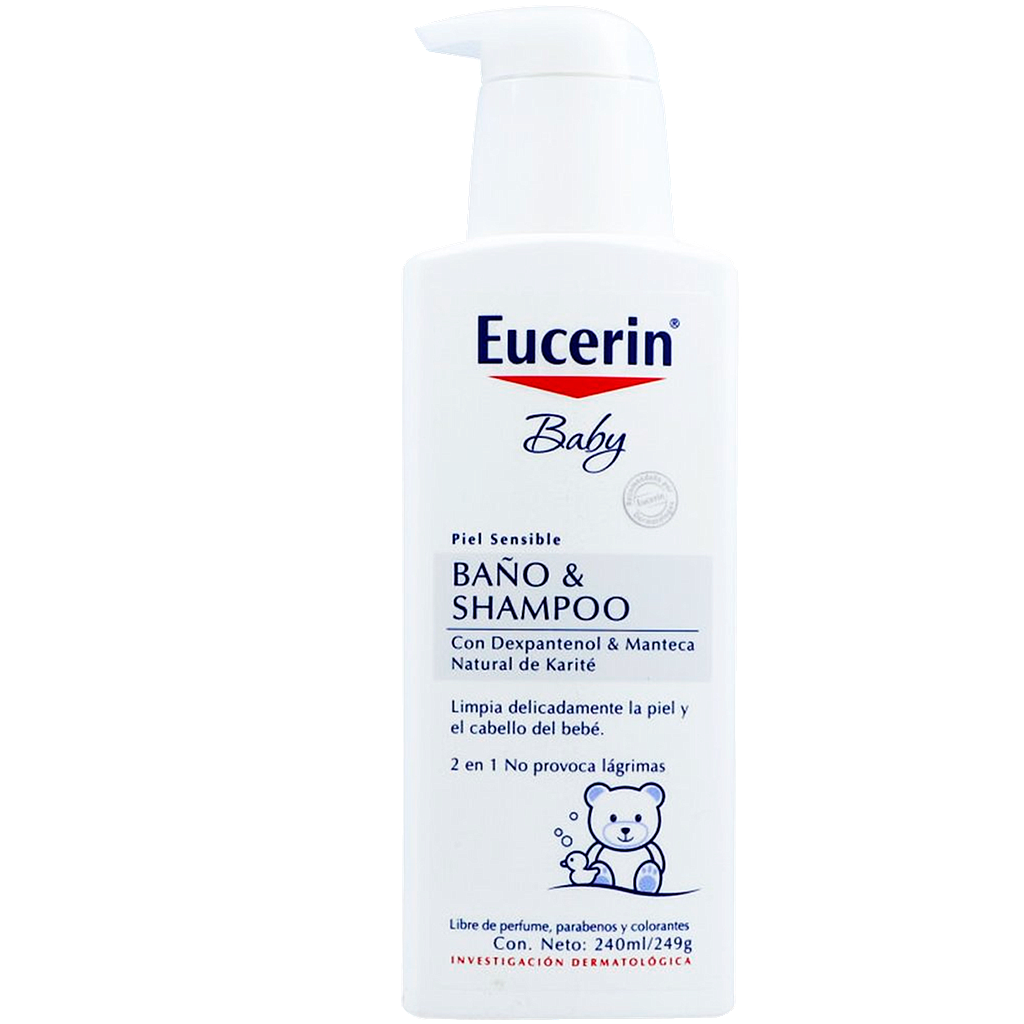 BAÑO&SHAMP EUCERIN BABY P-SENSIBLEx240ML